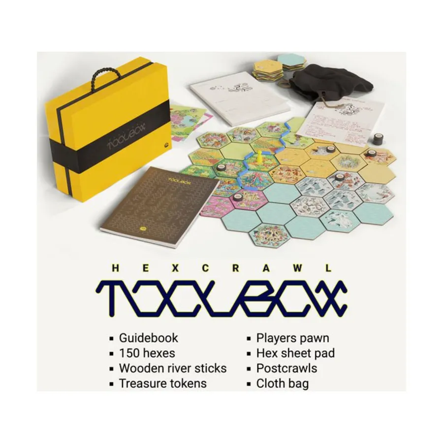 

Бокс-сет Hexcrawl Toolbox w/PDF, Role Playing Games (Games Omnivorous)
