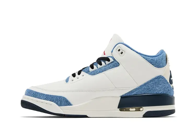 Levi's x Air Jordan 3 Retro 'All-Star', кремовый — фото 3