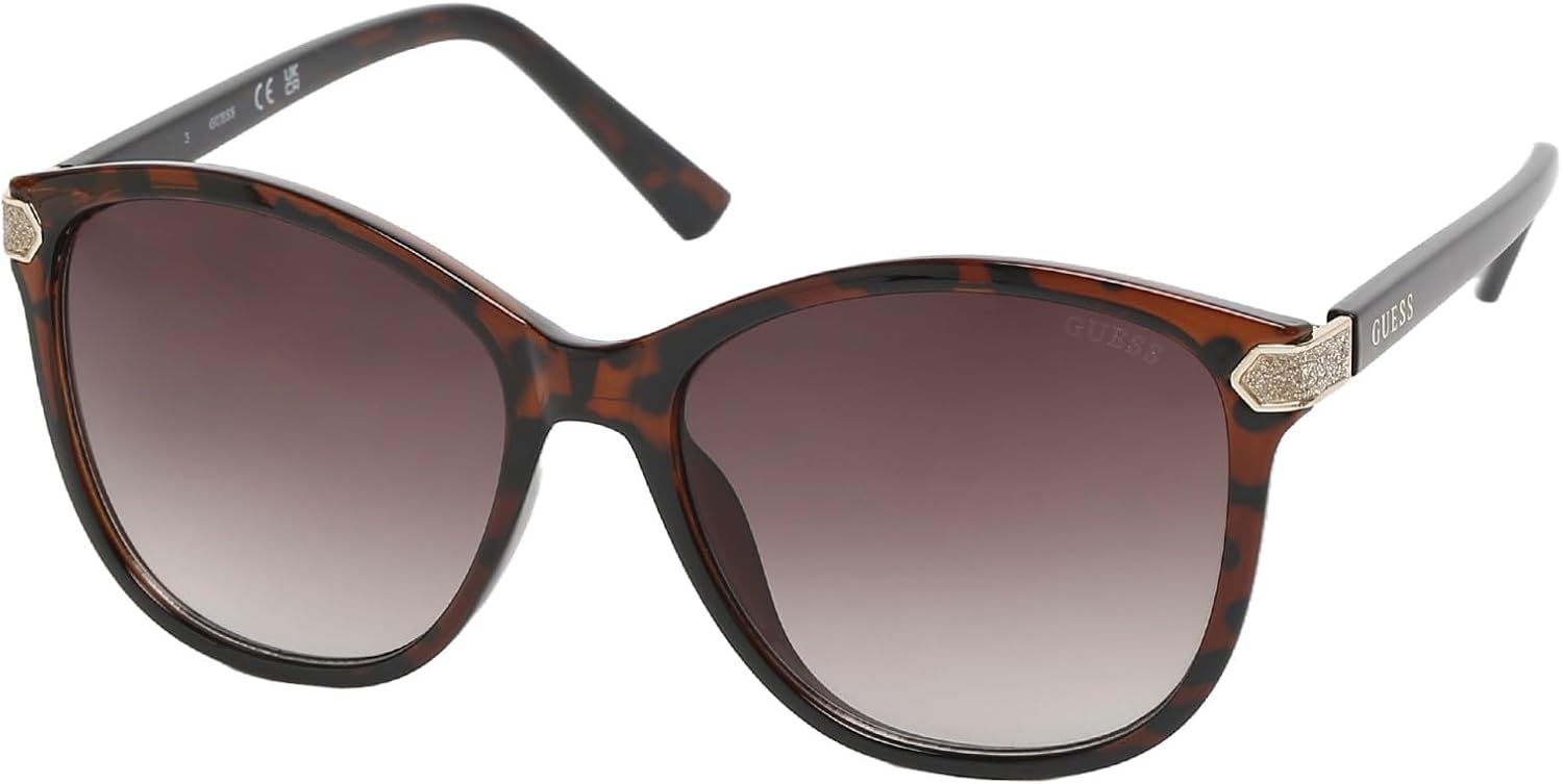 

Женские солнцезащитные очки Guess, цвет «темно-гавана»/градиентный коричневый