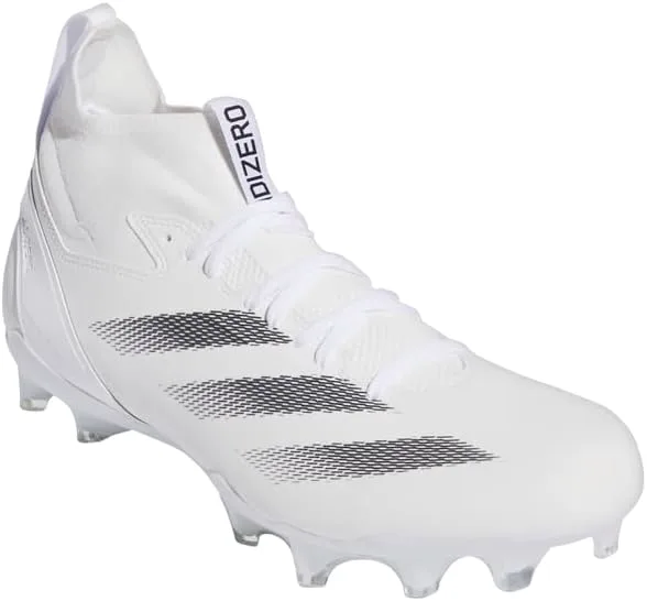 Мужские футбольные бутсы Adidas Adizero Impact+ Premier, белый/черный — фото 4