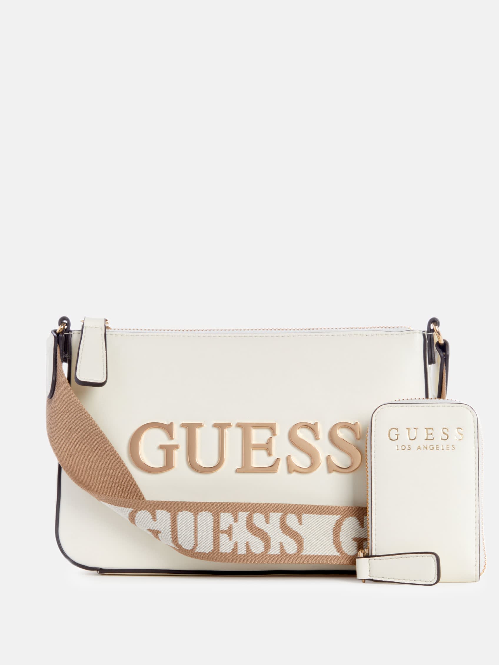 

через плечо Caracara на молнии Guess Factory, цвет Cream