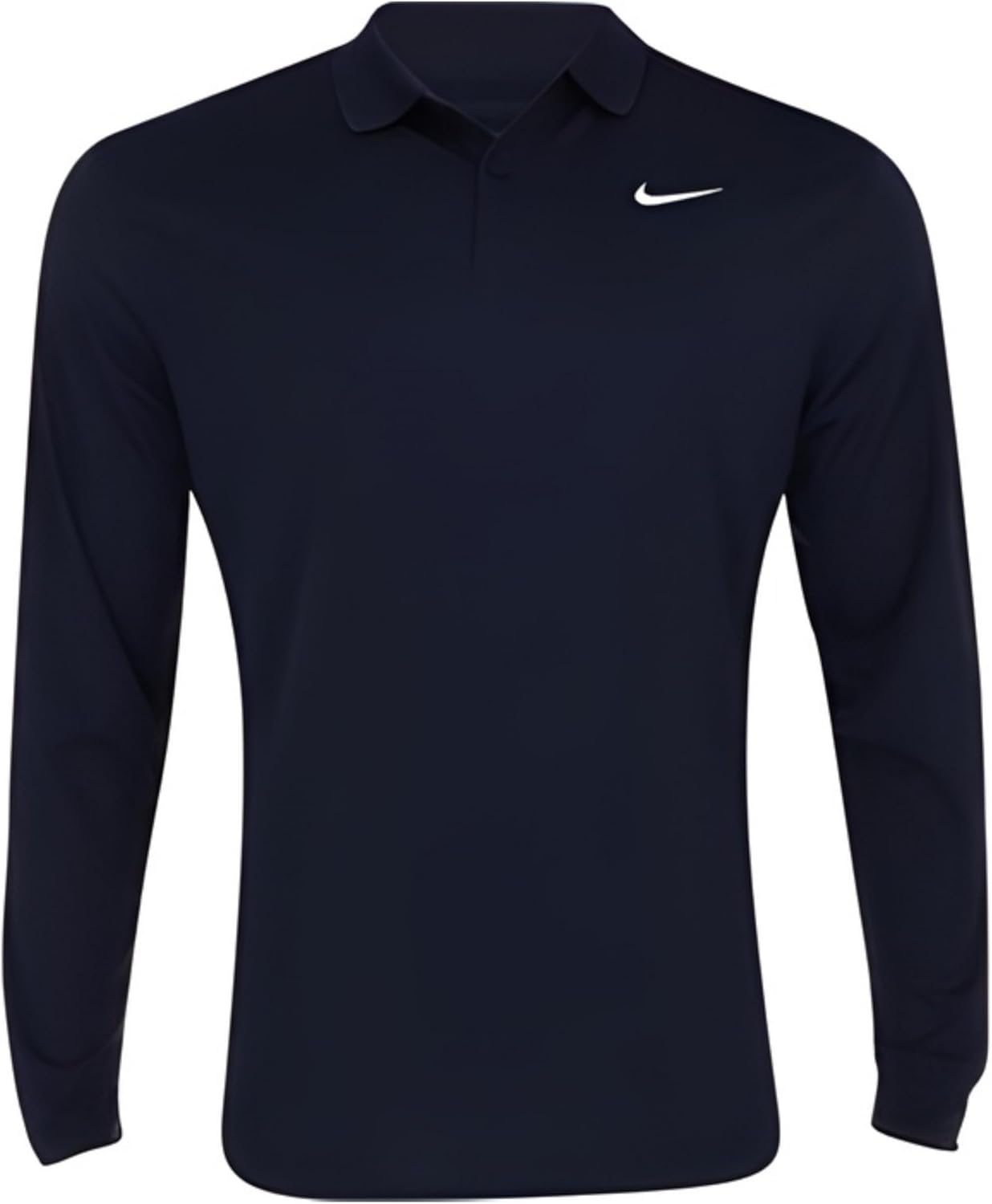 

Мужская футболка-поло для гольфа Nike Dri-FIT Victory с длинным рукавом - влагоотводящая, легкая, эластичная, с двумя пуговицами, Obsidian | White, Белый, Мужская футболка-поло для гольфа Nike Dri-FIT Victory с длинным рукавом - влагоотводящая, легкая, эл