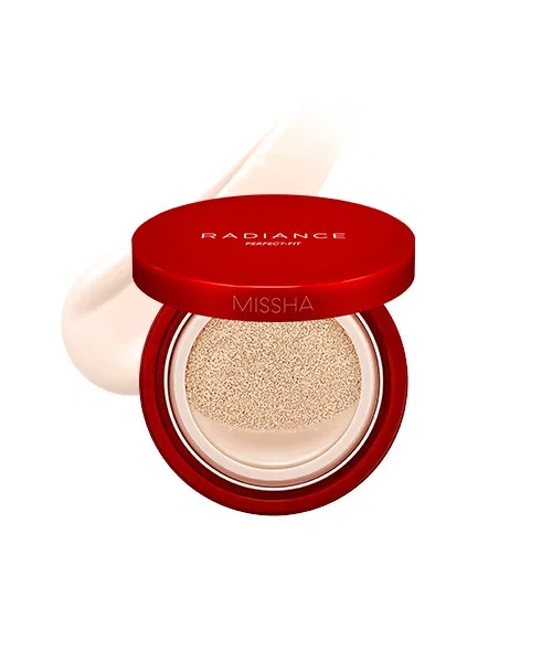 Кушон-фундамент MISSHA Radiance Perfect Fit, полуматовый, SPF50+ PA+++, 15 г