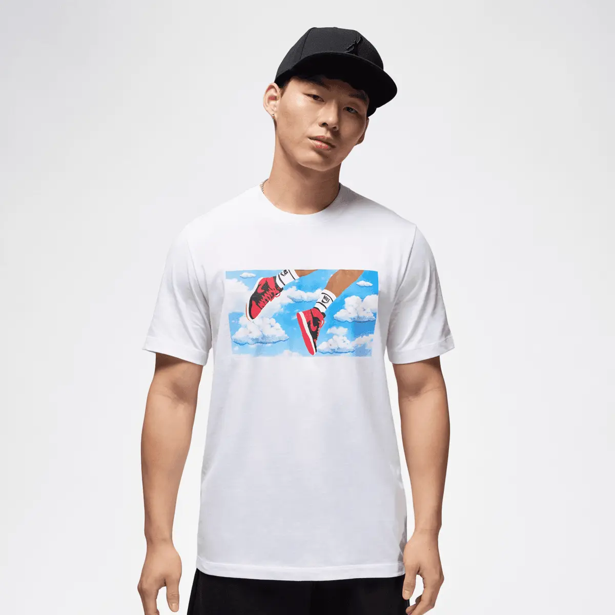 

Футболка Jordan Flat Essential Shortsleeve Crew, белый