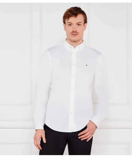 

Рубашка Slim fit Tommy Hilfiger, белый