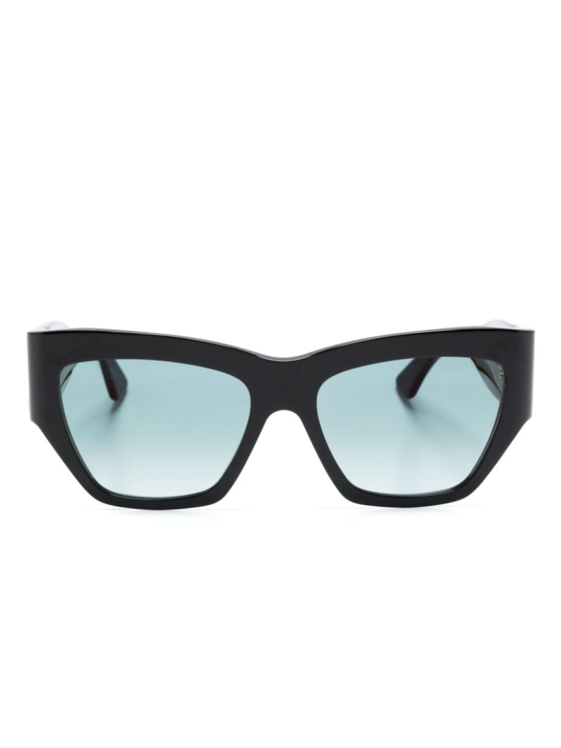 

Cartier Eyewear солнцезащитные очки в квадратной оправе с логотипом, черный