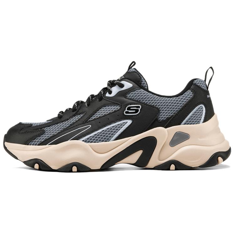 

Skechers Низкие массивные кроссовки D'LITES 5.0 с амортизацией, мужские, черно-серые