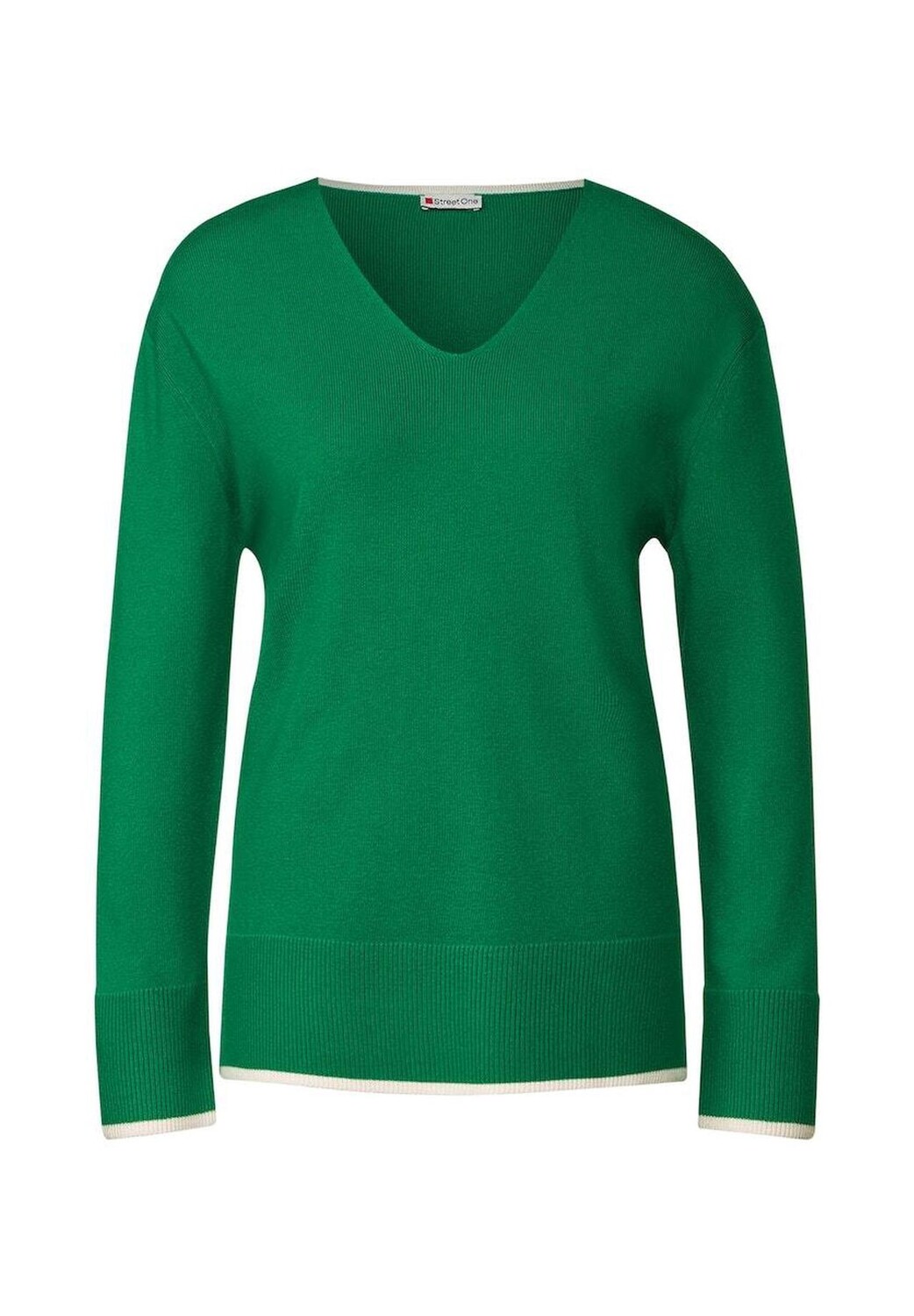 

Пуловер Street One, цвет Brisk Green