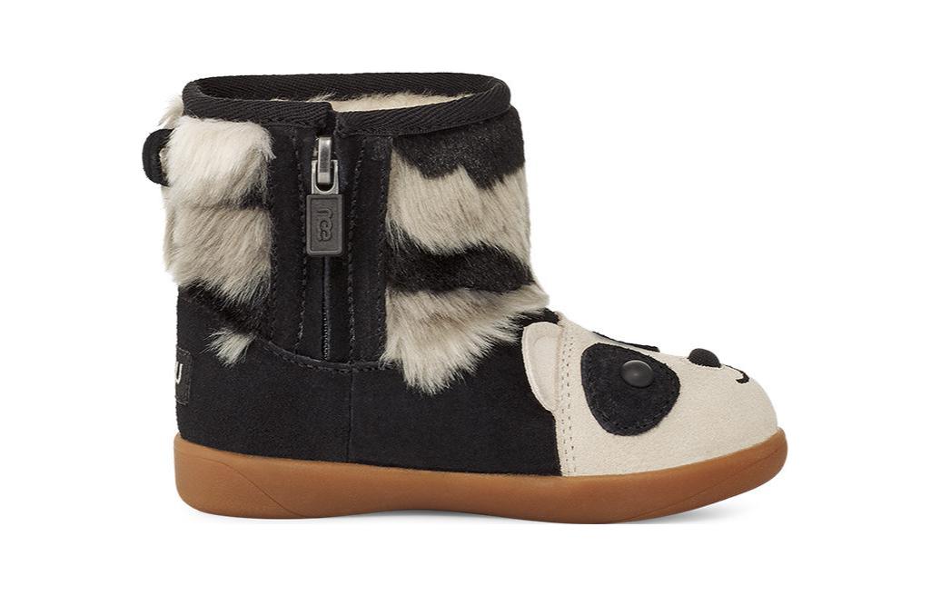 UGG Теплые зимние сапоги в виде панды, черные, для детей от 3 до 7 лет — фото 3