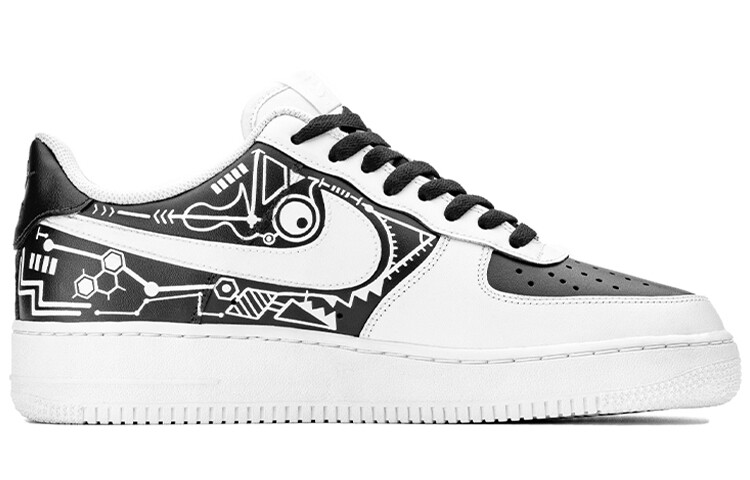 

Кроссовки Nike Air Force 1 Skateboard Shoes Women's Low-Top Black White