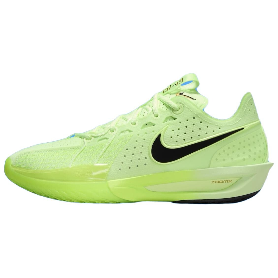 

Баскетбольные кроссовки Air Zoom GT Cut 3 унисекс с низким верхом зеленые Nike