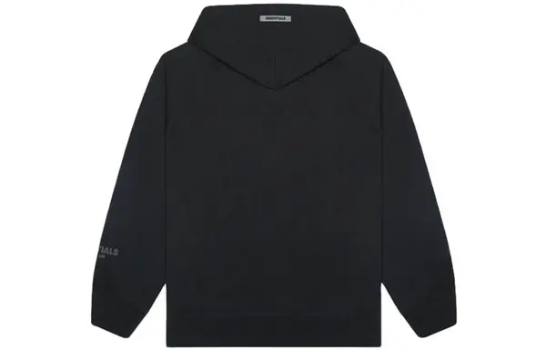 Толстовка fw20 3d silicon applique hoodie 'black' 192ho202000f Fear Of God Essentials, черный — фото 2