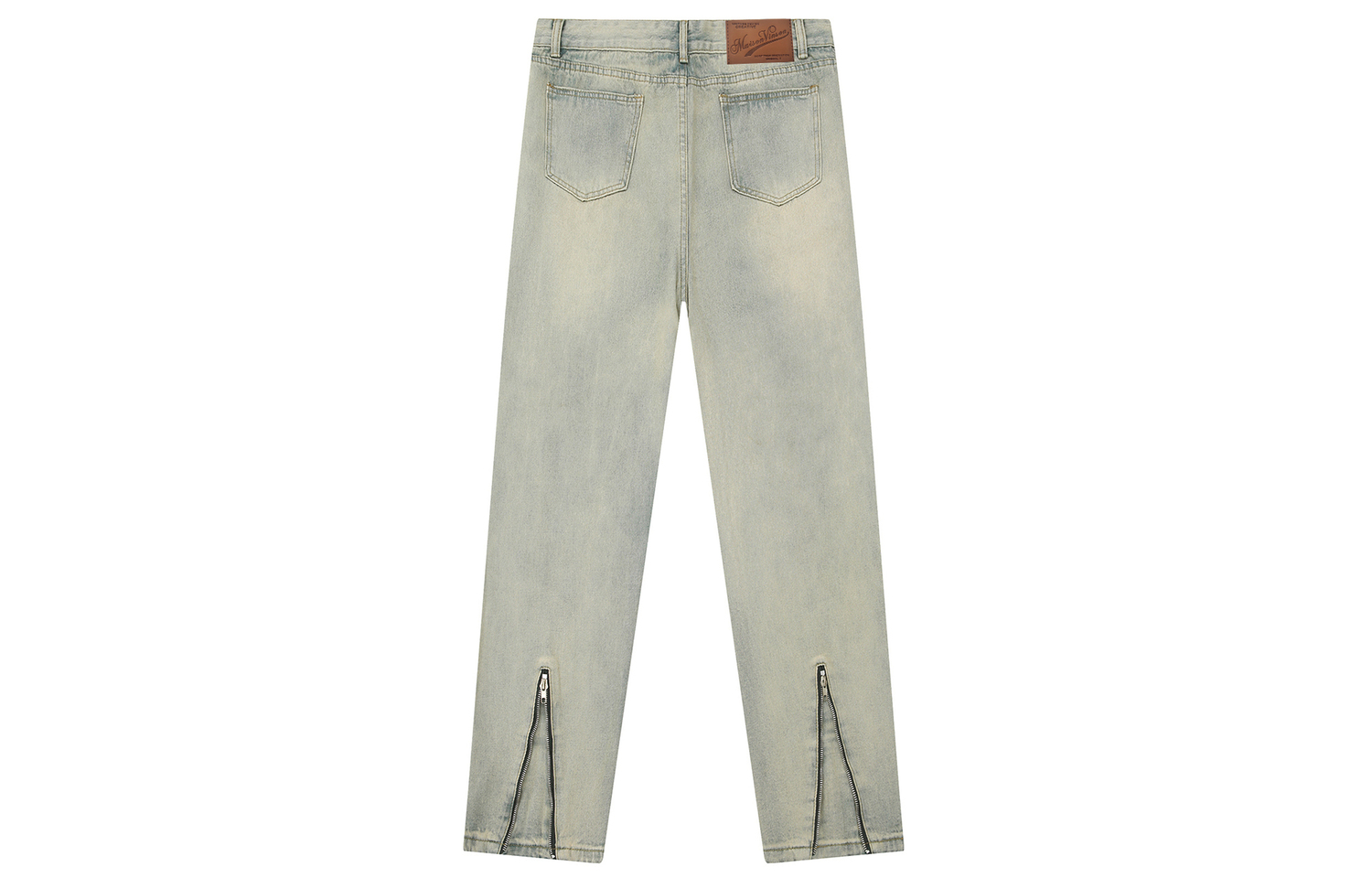 

Джинсы Unisex MAISON VINSON, черные (без молнии)