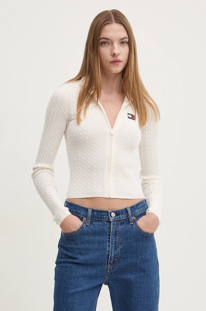 

Кардиган Tommy Jeans, бежевый