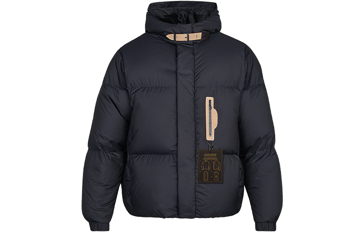 

LOUIS VUITTON Новые квартальные товары LV, пуховики мужские, морской синий, с капюшоном, Moderate Others