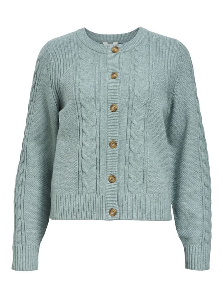

Пуловер Object Pullover, цвет dark forest