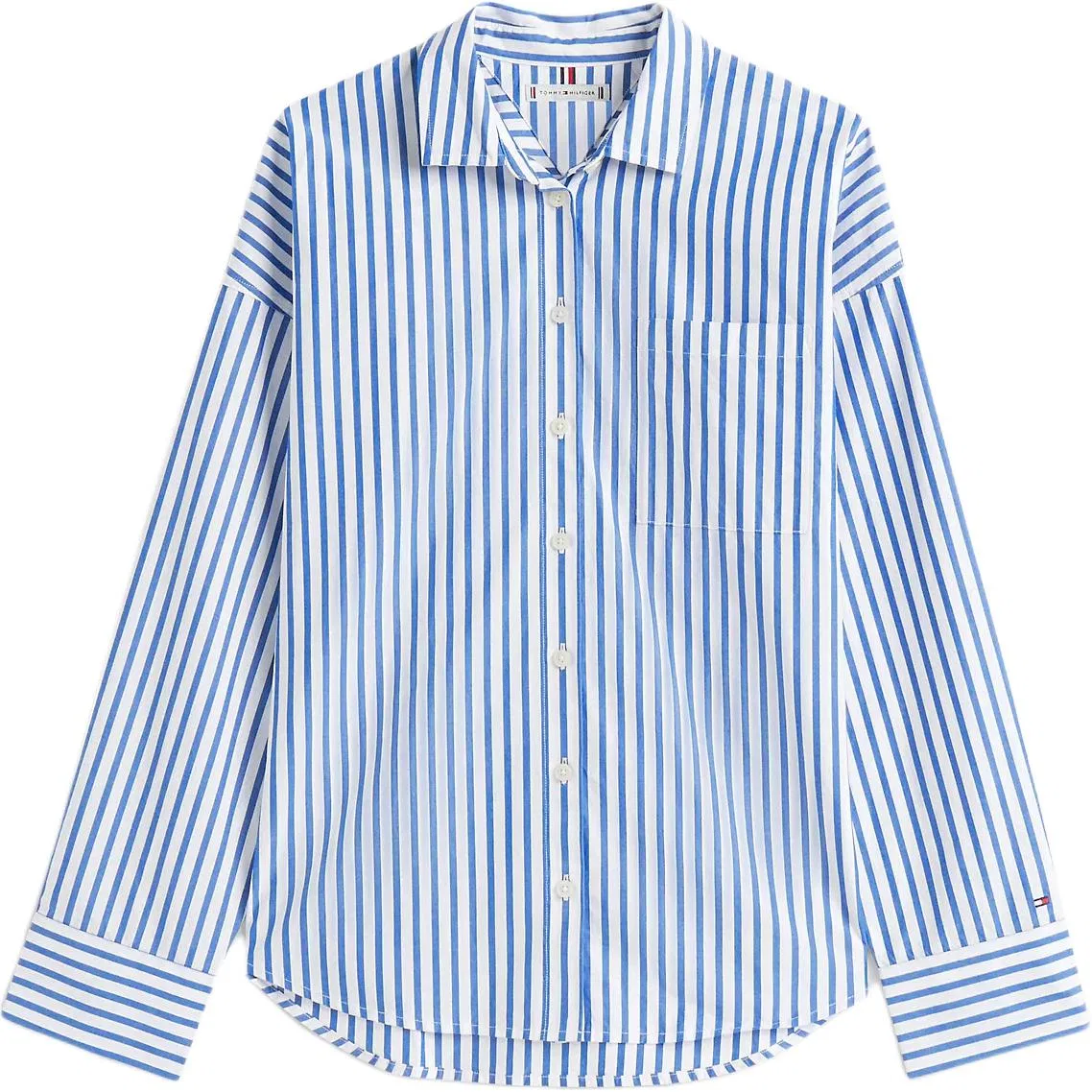 Рубашка женская Indigo Lapel Moderate Tommy Hilfiger