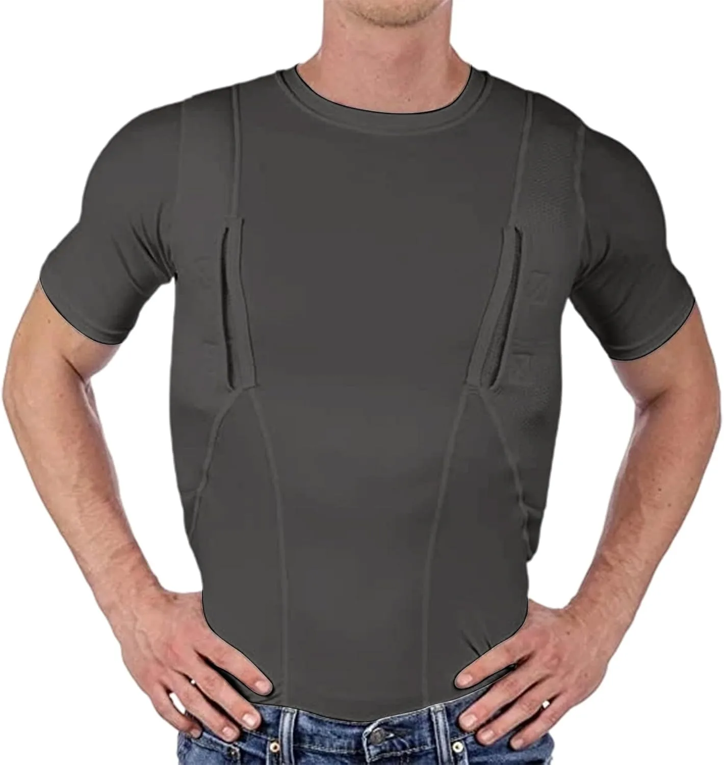 

Мужская футболка с коротким рукавом для бега и тренировок