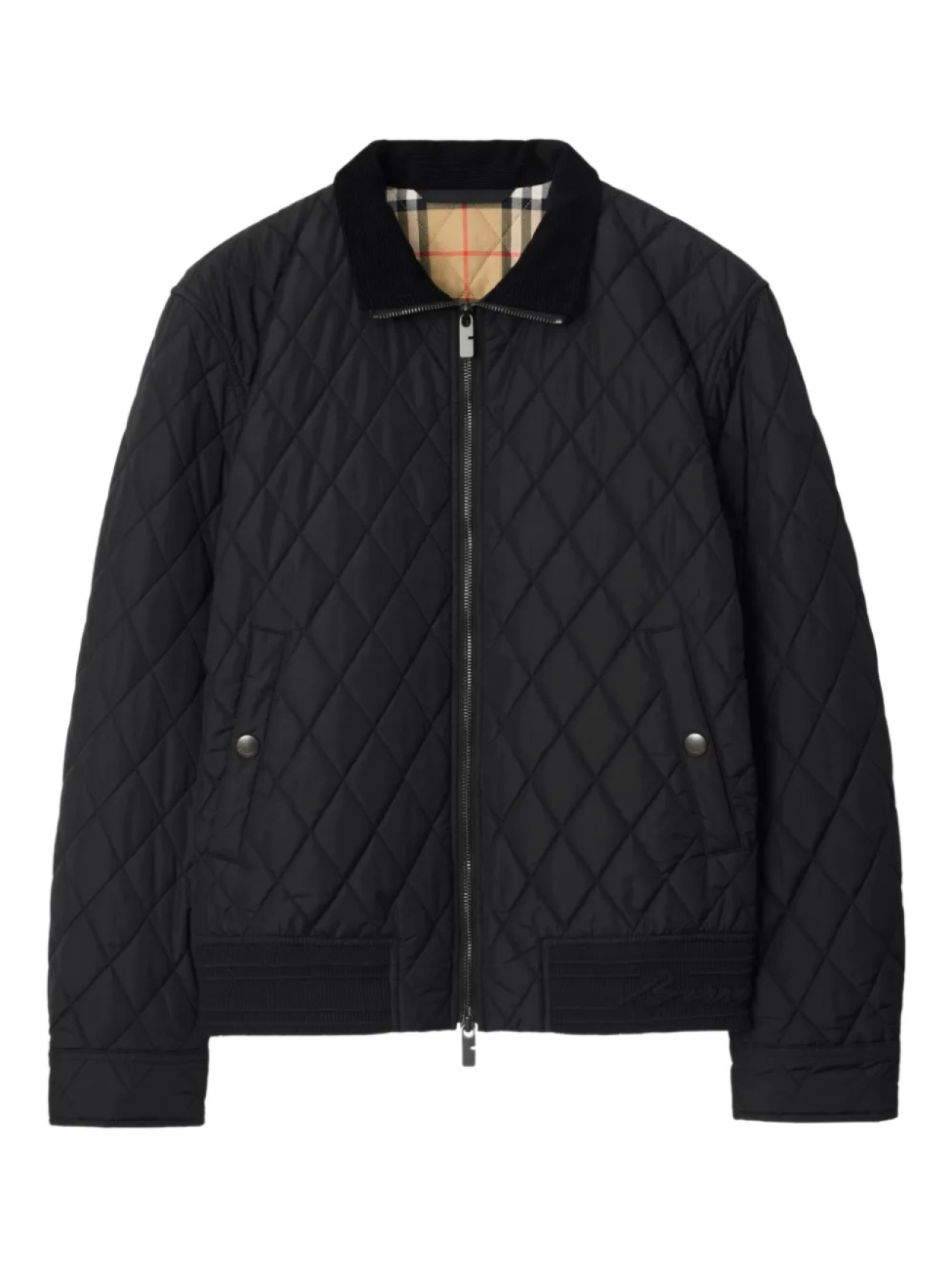 

Burberry стеганая куртка, черный