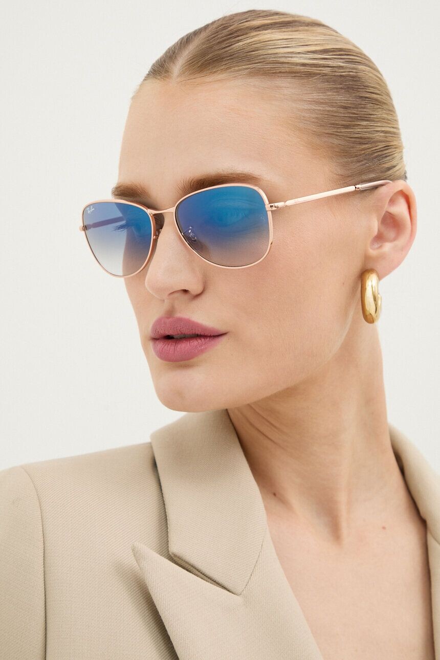 

Солнцезащитные очки Ray-Ban, золотой