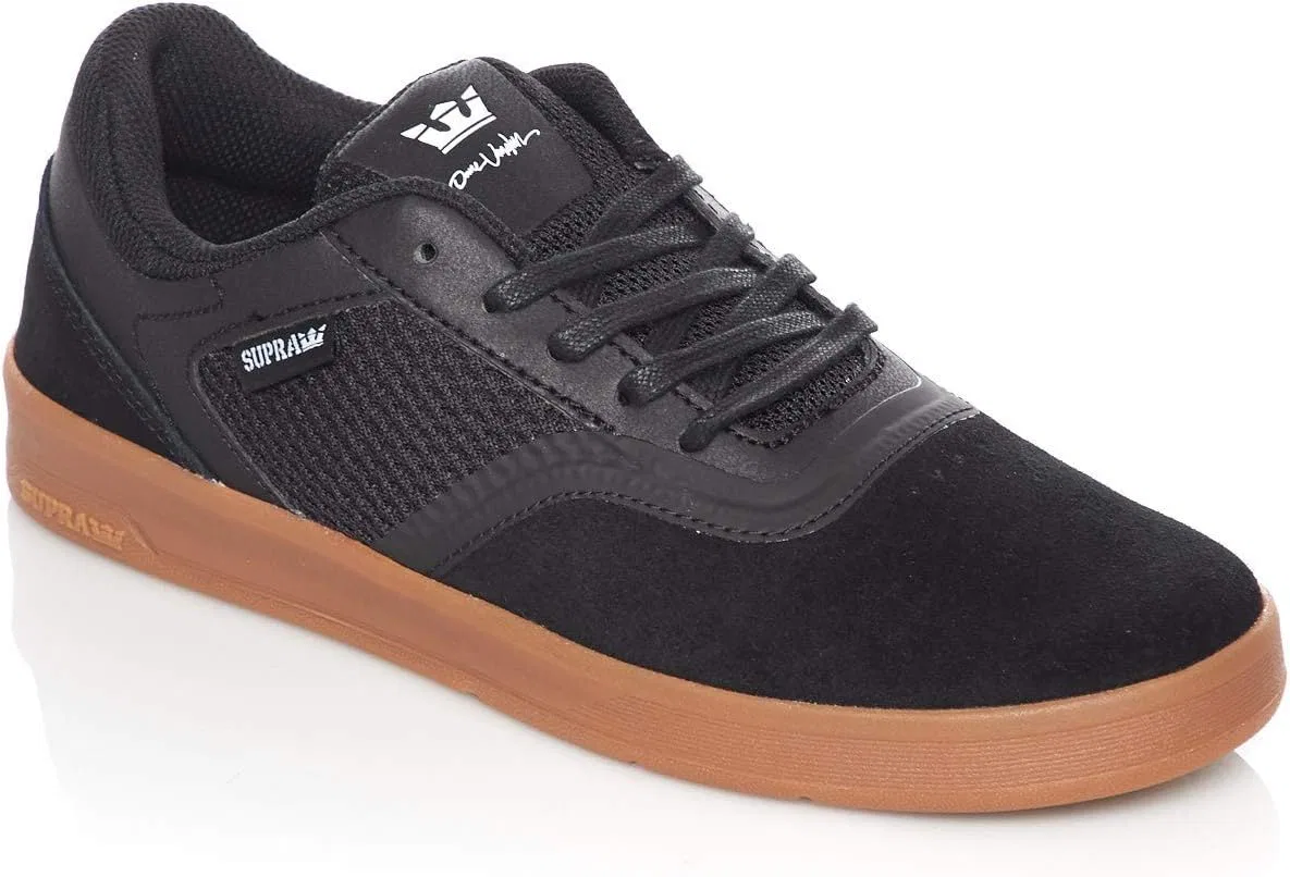 Мужские скейтбордистские кроссовки Supra Saint, Black Gum — фото 2