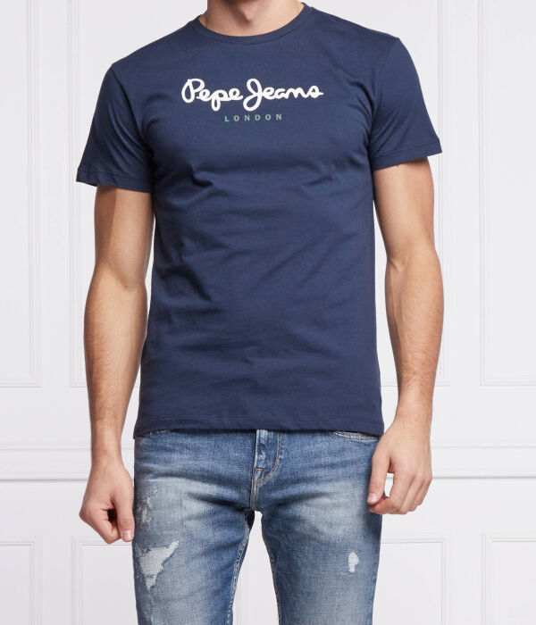 

Футболка яйцеклетка Regular fit Pepe Jeans London, синий