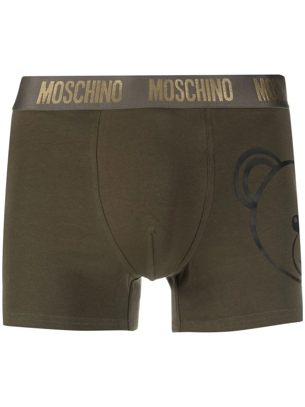 

Боксеры с логотипом Moschino, зеленый