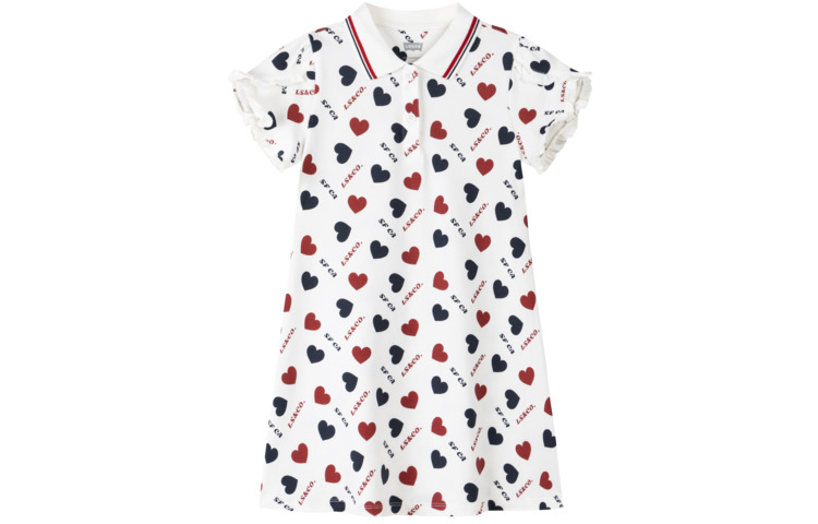 

Levi's Детское платье Candy White для подростков Levis