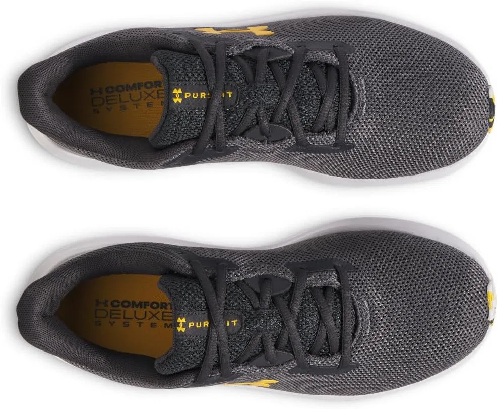 Кроссовки Under Armour Charged Pursuit 4 для мужчин, антрацит/золотой — фото 4