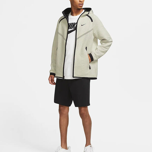 Куртка Nike Tech Pack Windrunner Zipper Cardigan Hooded Jacket Light, цвет light — фото 4
