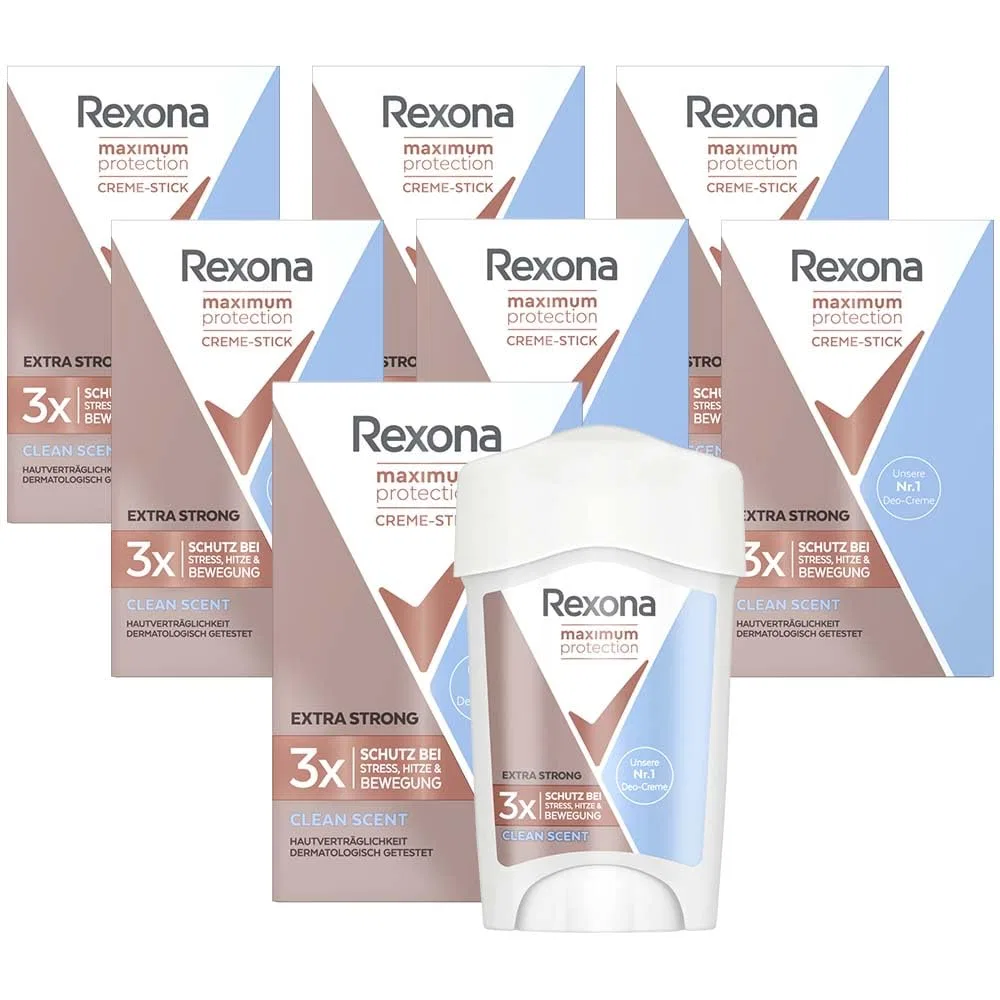 Набор антиперспирантов Rexona Maximum Protection «Чистый аромат», 7 x 45 мл Rexona