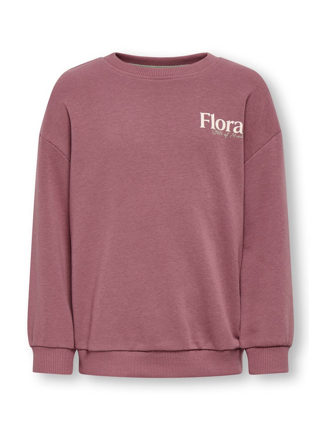 

Only Mini Свитшот 'KMGGEORGIA' в пыльно-розовом цвете