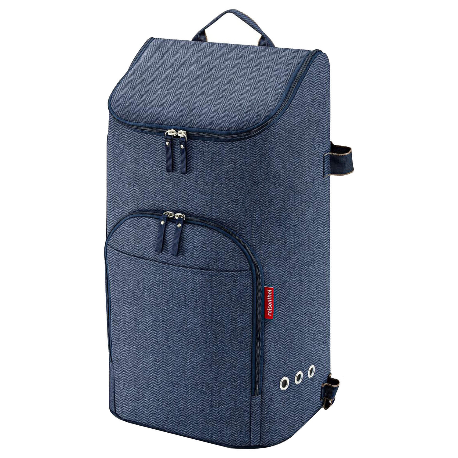 

Сумка шоппер Reisenthel citycruiser bag Einkaufstasche 60см, цвет herringbone dark blue