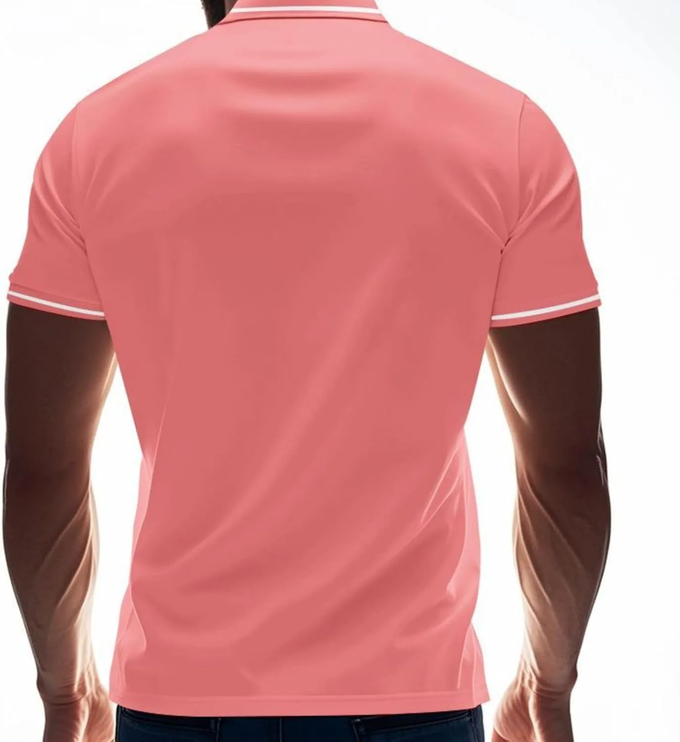 Мужская футболка с коротким рукавом Slim Fit Casual — фото 3