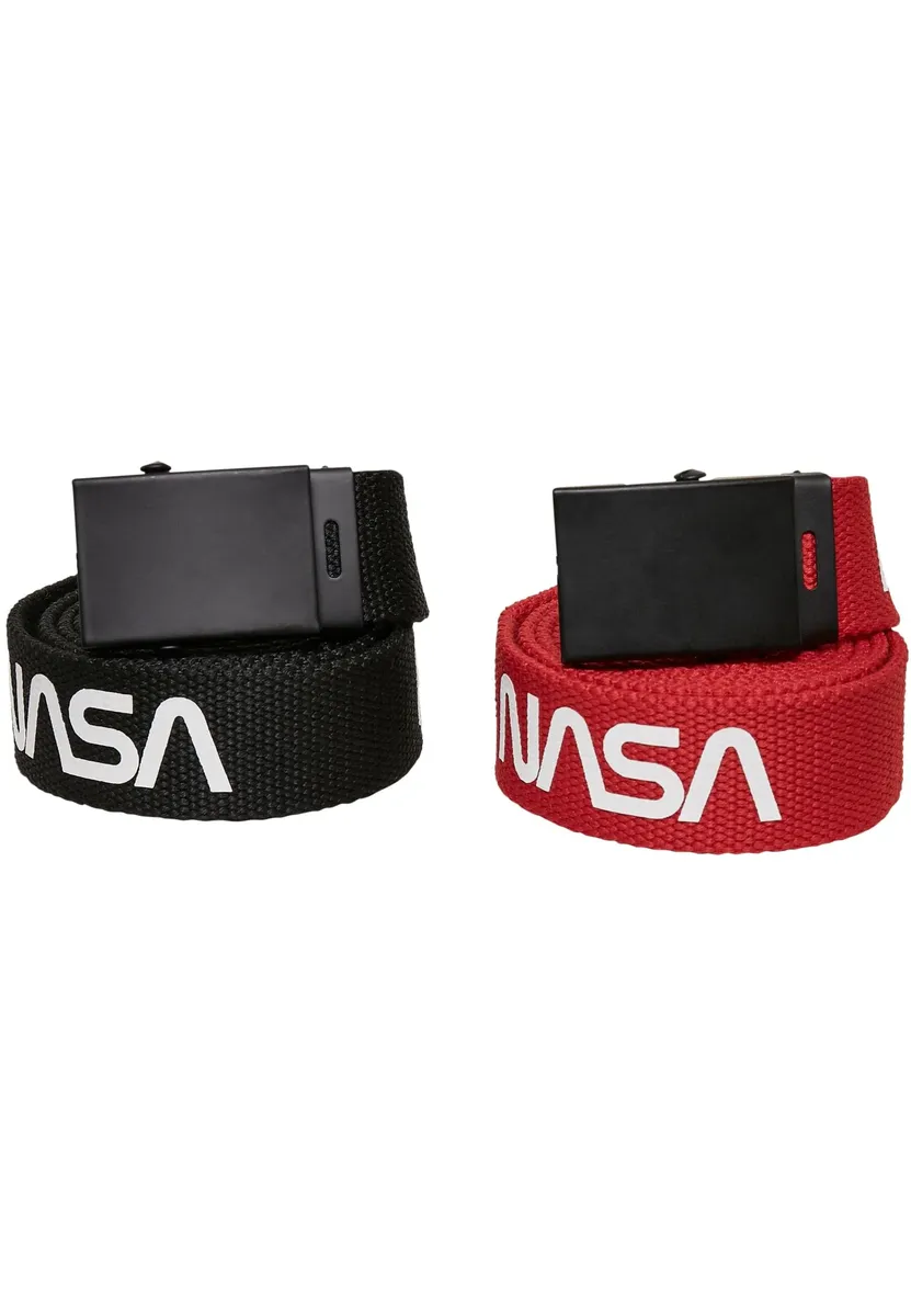 

Поясной ремень MisterTee "MisterTee Unisex NASA Belt 2-Pack Extra long", красный