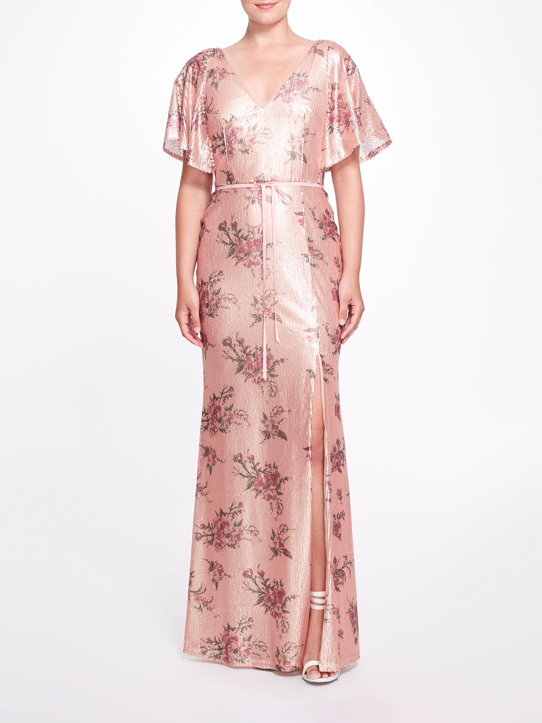 

Женское платье Marchesa Notte Bridesmaids, красный
