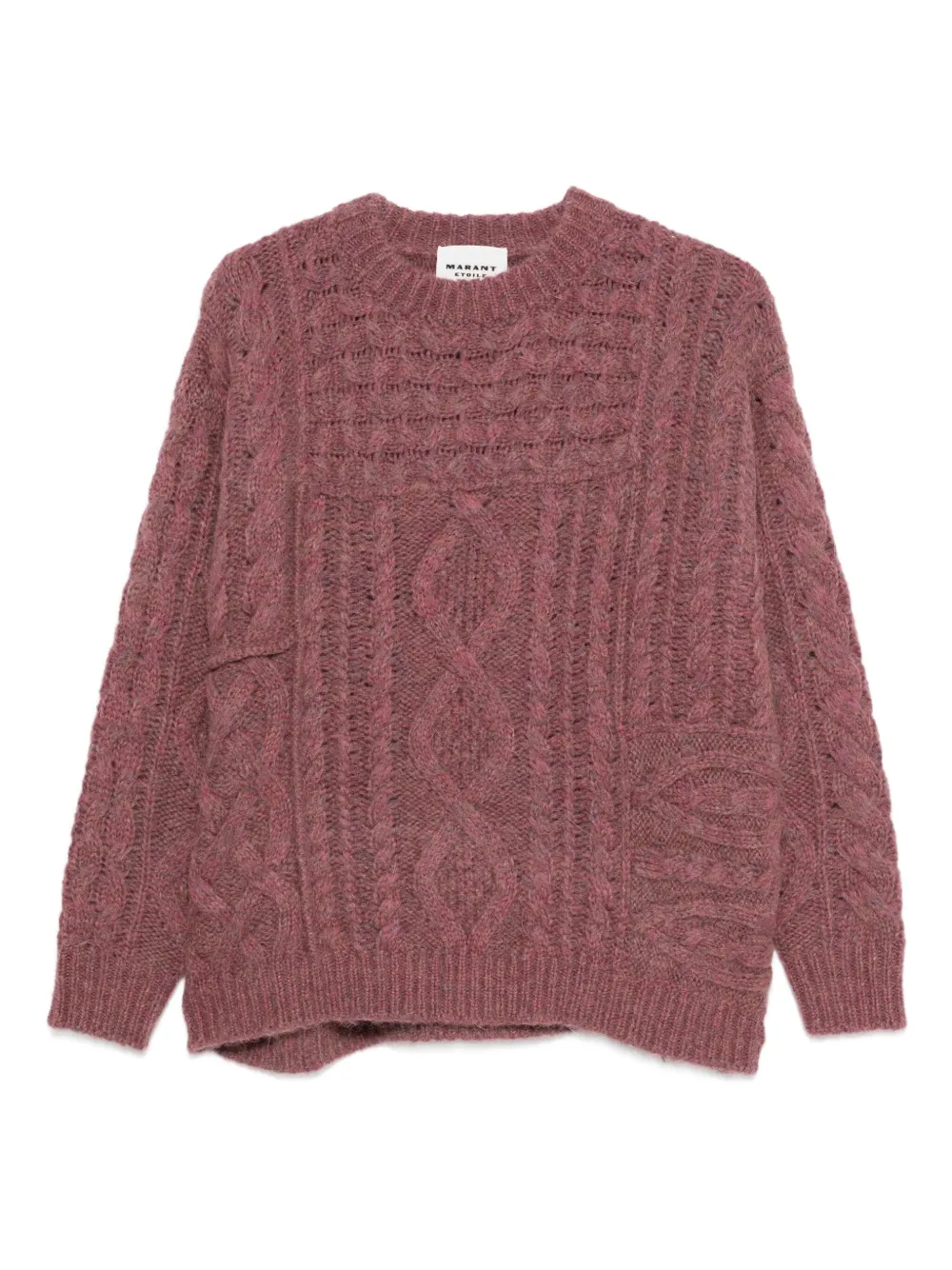 

Свитер фактурной вязки MARANT ÉTOILE, красный