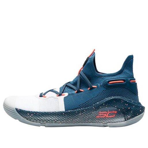 

Кроссовки curry 6 'splash party' Under Armour, синий