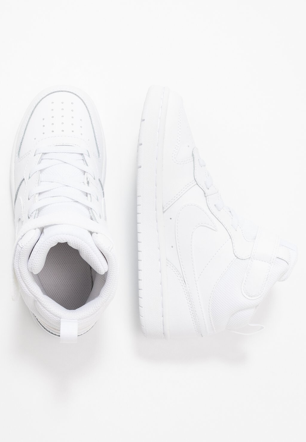 

Высокие кеды Court Borough Mid 2 Unisex Nike, белый