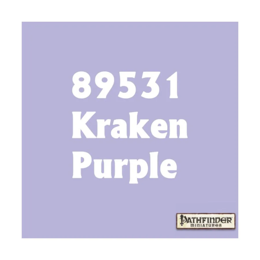 

Кракен Фиолетовый, Master Series Paints - Pathfinder Colors