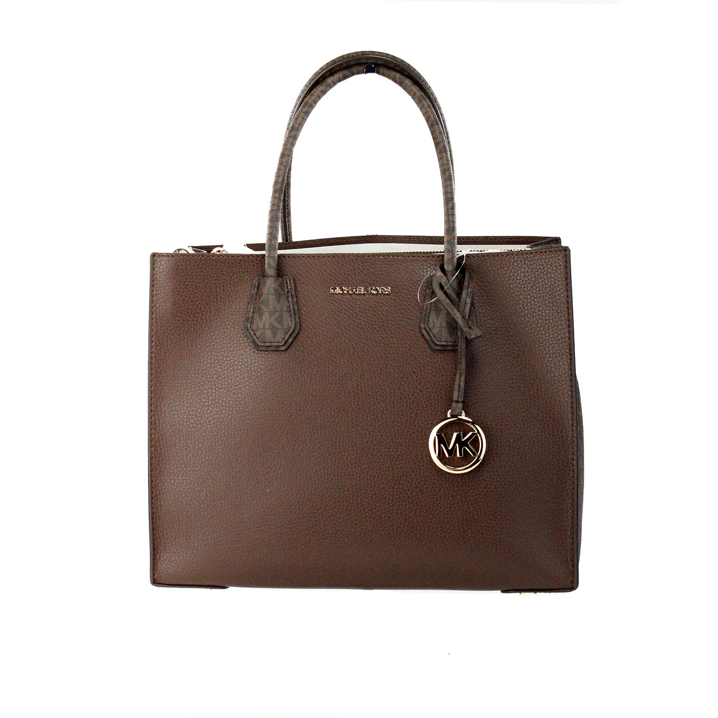 

Сумка-портфель Mercer Large Mocha Leather PVC Сумка через плечо Michael Kors