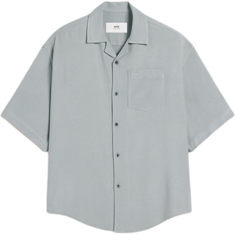 

Ami Paris Боксерская Короткая Рубашка AMIPARIS, Сине-Серый
