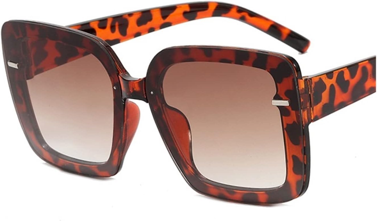 

Модные квадратные солнцезащитные очки в крупной оправе для уличной фотосъемки, декоративные, для мужчин и женщин, для отдыха на природе (Цвет: I, Размер: 1) MTZJH, One Color