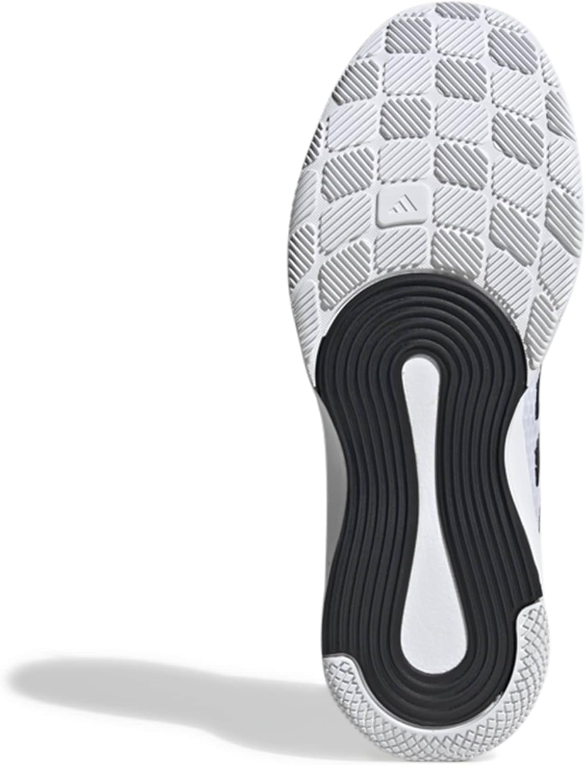 Мужские кроссовки Adidas Novaflight 2 для зала, белый/черный — фото 3
