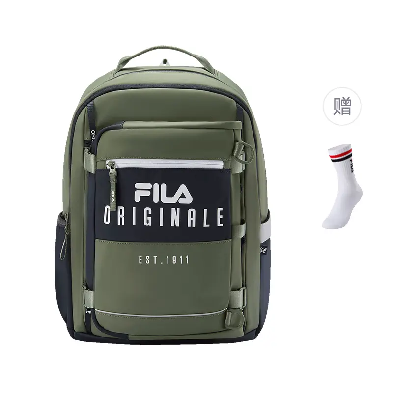 

FILA KIDS Нейлоновый рюкзак для детей Regular Kids' Wave Gray Green