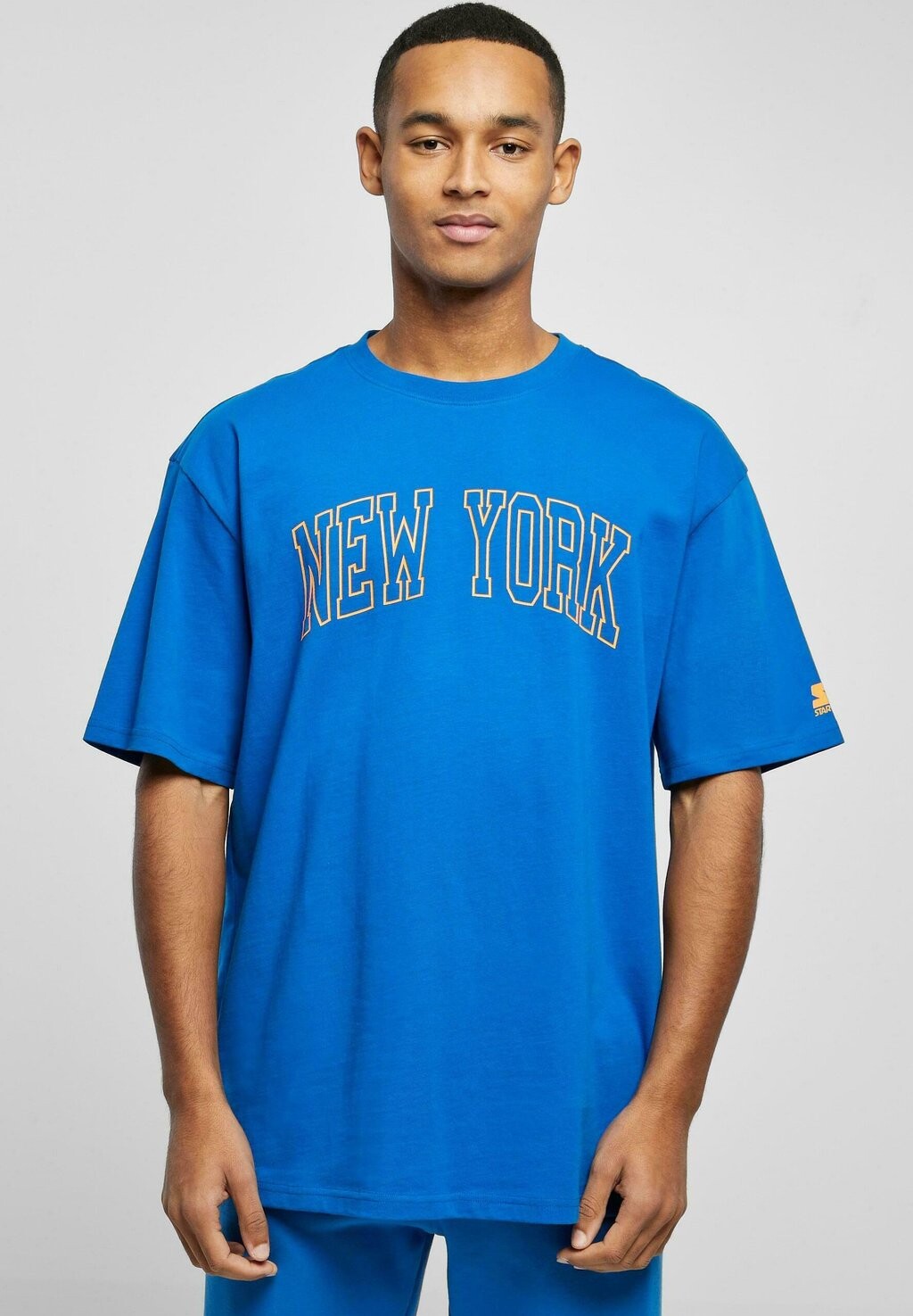 

Футболка с принтом New York Starter, цвет cobaltblue
