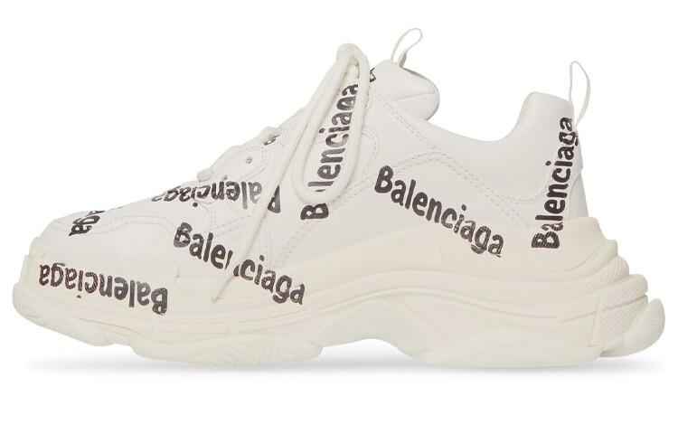 Кроссовки Balenciaga Women's Triple S 'Logotype - White'