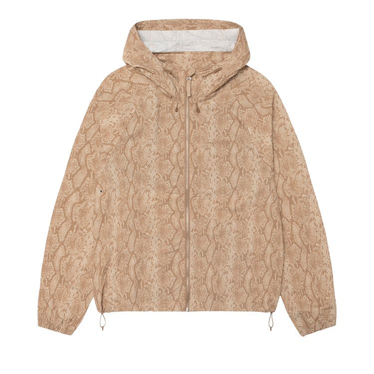 

Куртка Stussy Beach Shell Snake Print Nylon, Khaki