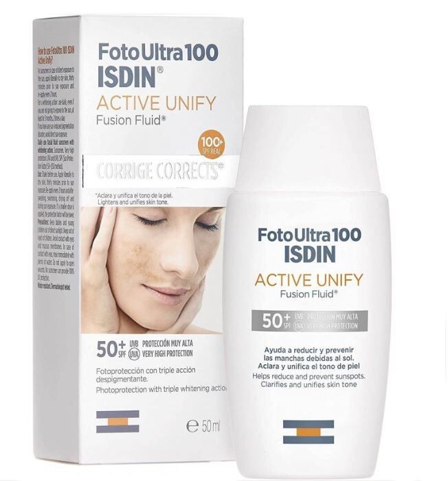 

Isdin Fotoprotector SPF50+ защитно-корректирующий флюид для лица, 50 ml