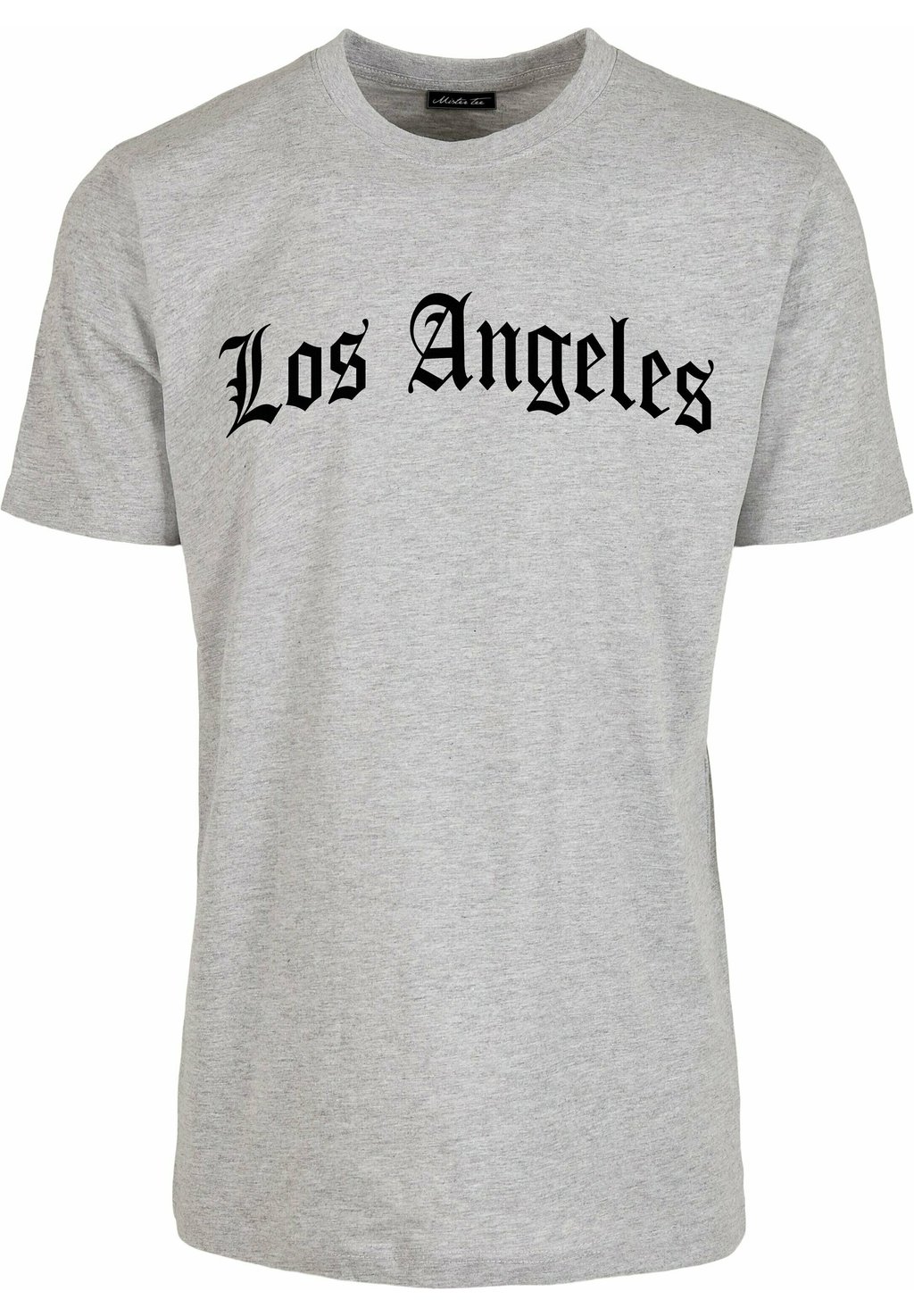 

Футболка с принтом Los Angeles Wording Mister Tee, цвет heather grey